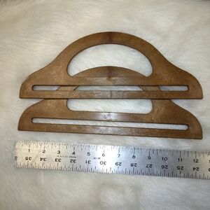 MACRAME Purse Handles, Approximately 12"×4.5"